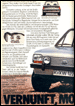 [Image: 'Vernunft, Motor & Sport. Ford Fiesta Super S.']
